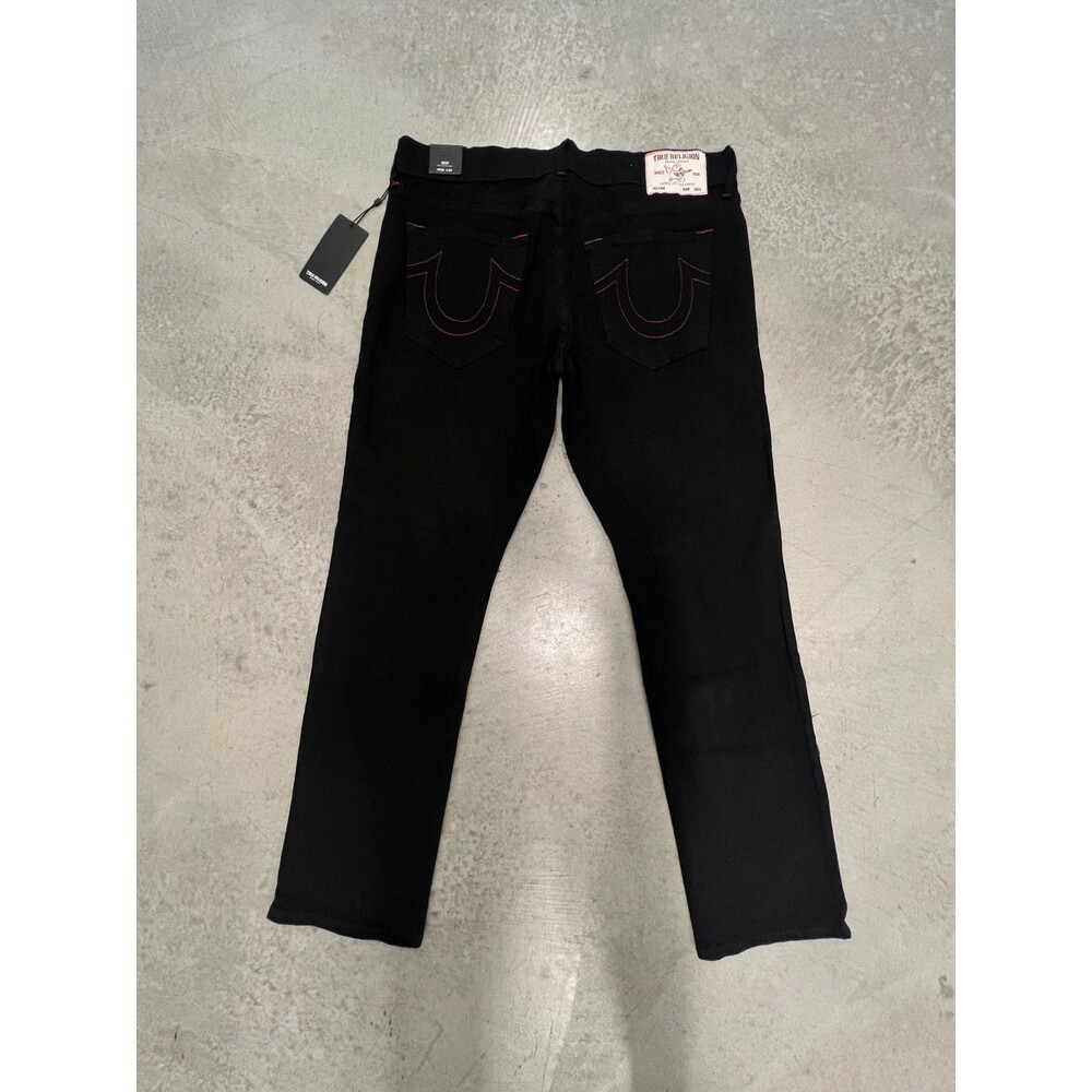True Religion Rocco Moro Red/Black Skinny Jean